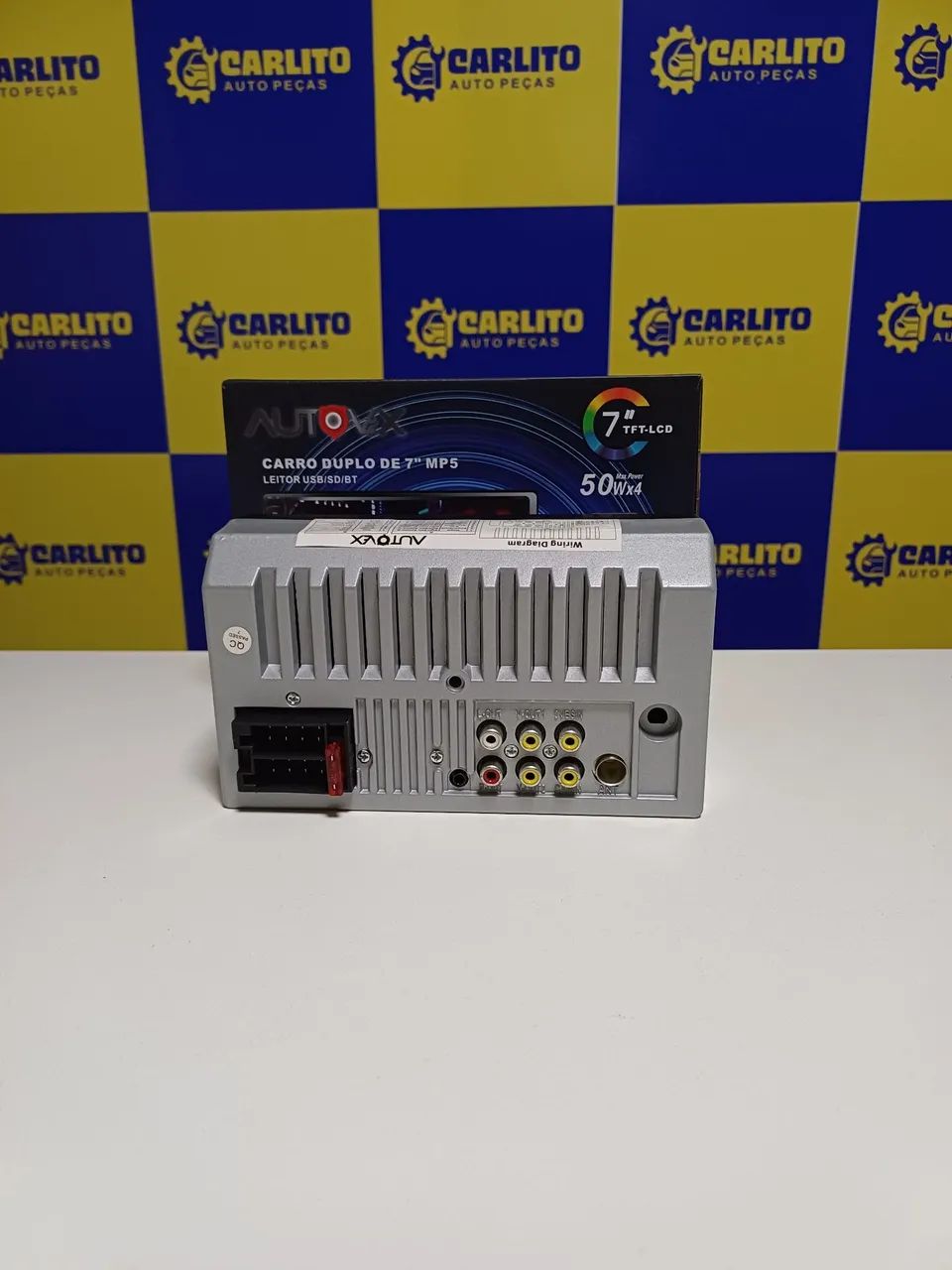 Multimídia Automotiva 7" MP5 com Tela LCD - Foto 4