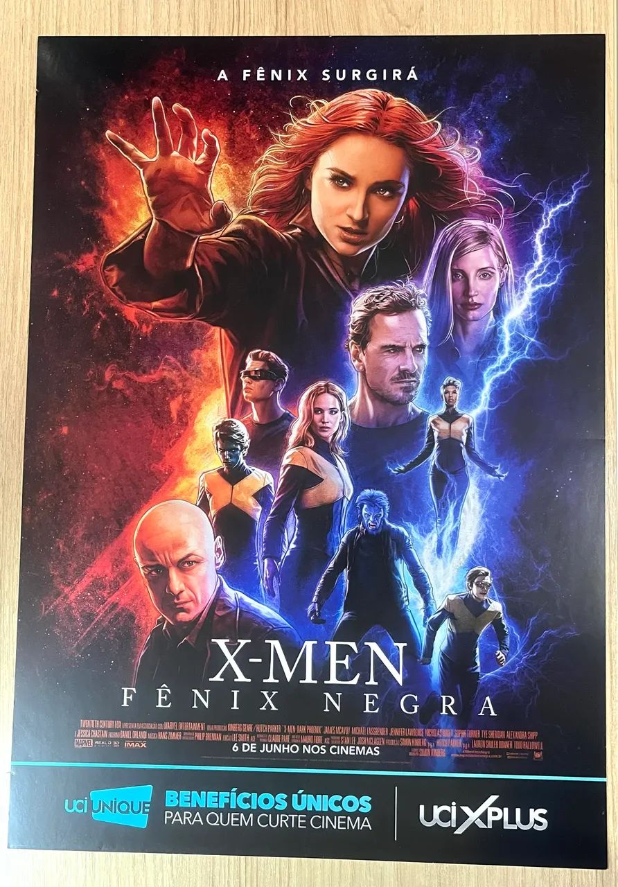 ハンス・ネレマン  ポスター X-men - Nova Marvel edições 5 À 10 Panini + Poster de Brinde