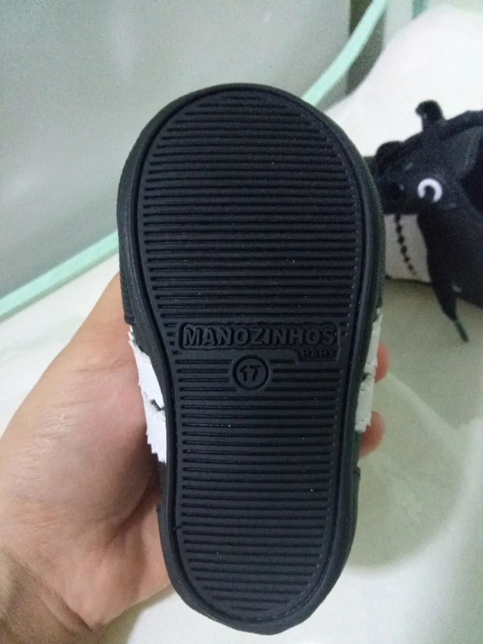 Chuteira Manozinhos baby número 17 - Foto 3