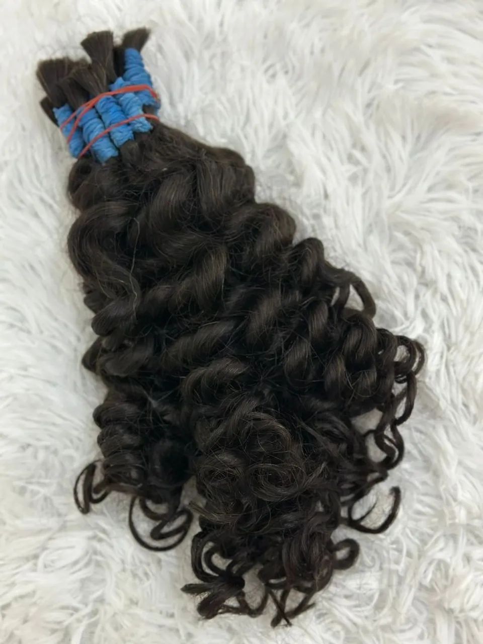 Cabelo humano cacheado com aplicação 100gm + aplicação 65cm 720 - Foto 4