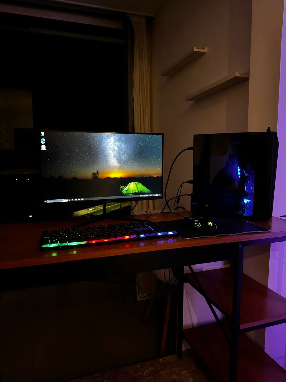 PC Gamer Completo Ryzen 5500 com Placa de video