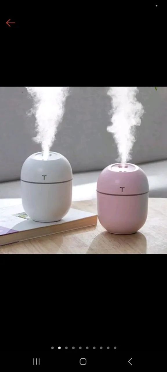 Mini Umidificador de Ar Portátil - Novo! - Foto 2