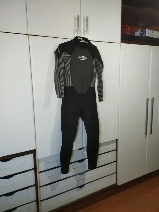 Long Jhon Mormaii EXT 3.2mm backzip ( tamanho PM/MS) -USADO APENAS 2X