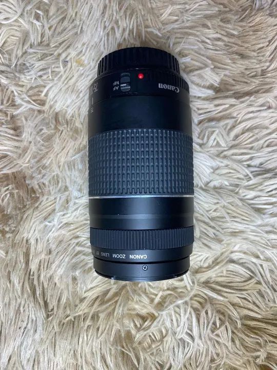 Lente Canon EF 75-300mm f/4.5-5.6  - Ótima para retratos! - Foto 6