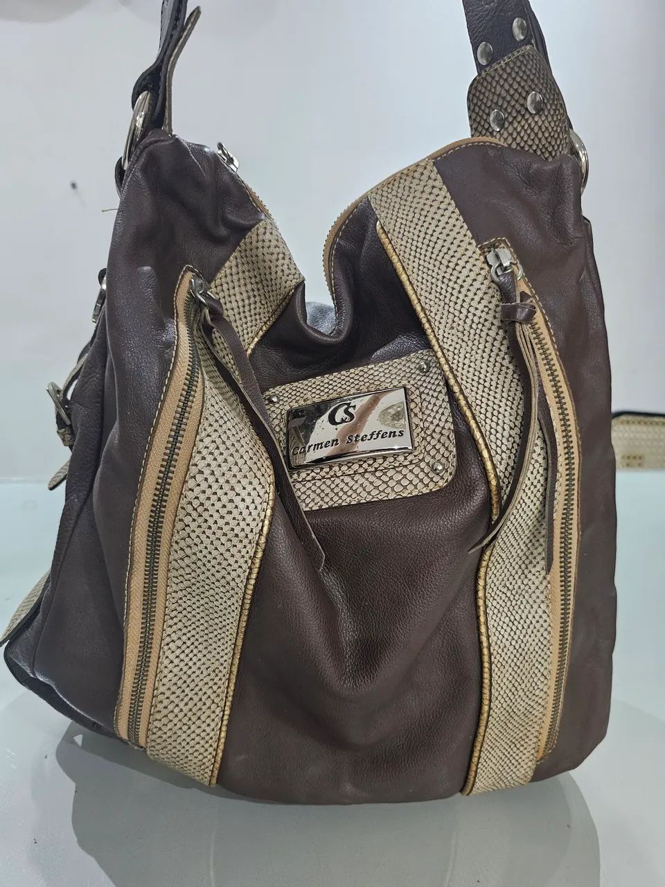 Bolsa de Ombro Carmen Steffens - Foto 5