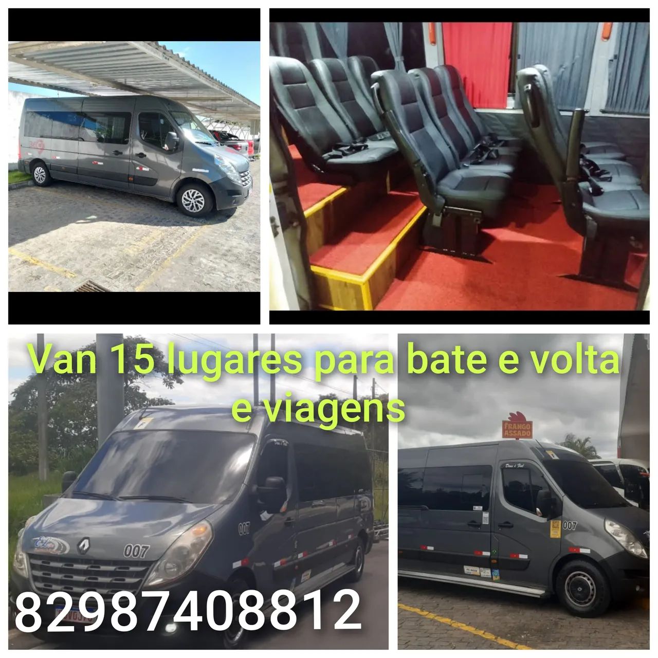Van , micro , ônibus e carros de passeio. Fretamento, aluguel, viagens e turismo  - Foto 2