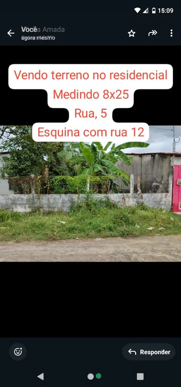 Vendo ou troco, terreno no residencial, Maracanaú