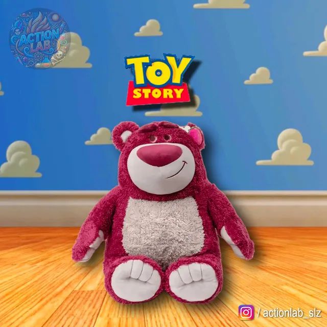 Action Figure Pelúcia Lotso (20 cm) - Toy Story (Disney Pixar®)