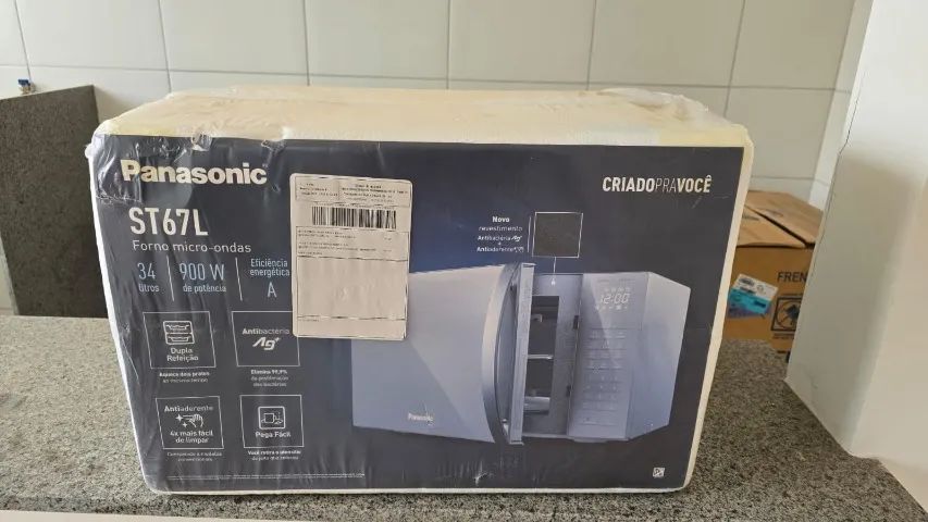FORNO DE MICROONDAS PANASONIC 34 LITROS