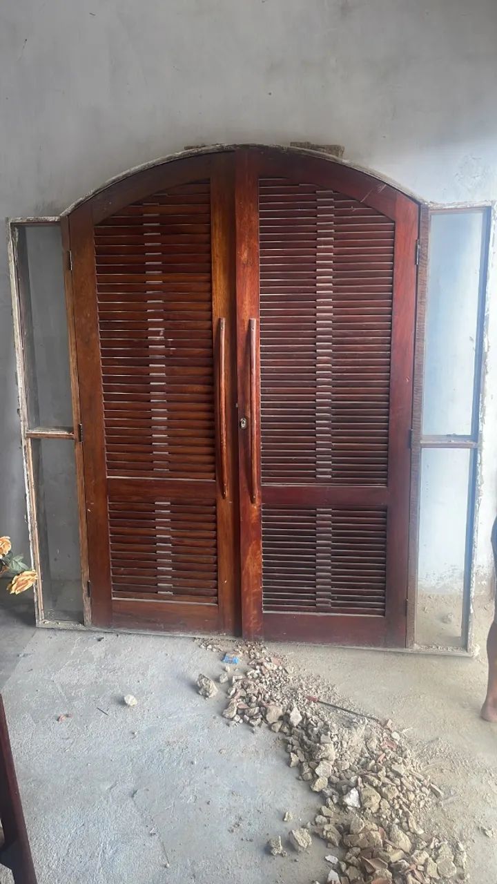 Porta de madeira completa - Foto 2