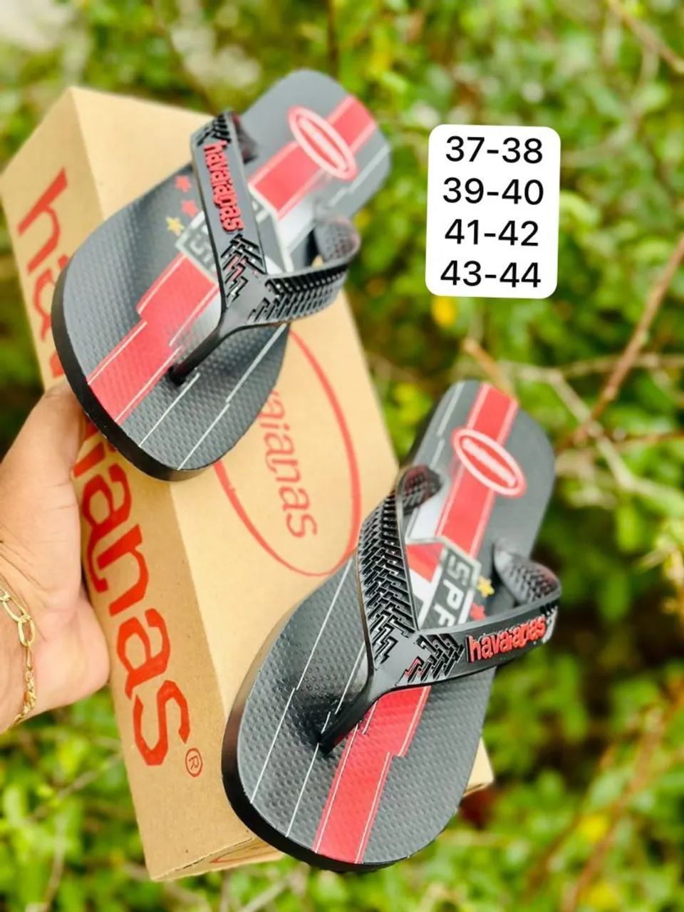 Chinelo Havaianas  37/38 - Foto 3