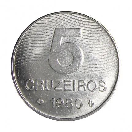MOEDA 5 CRUZEIROS 
