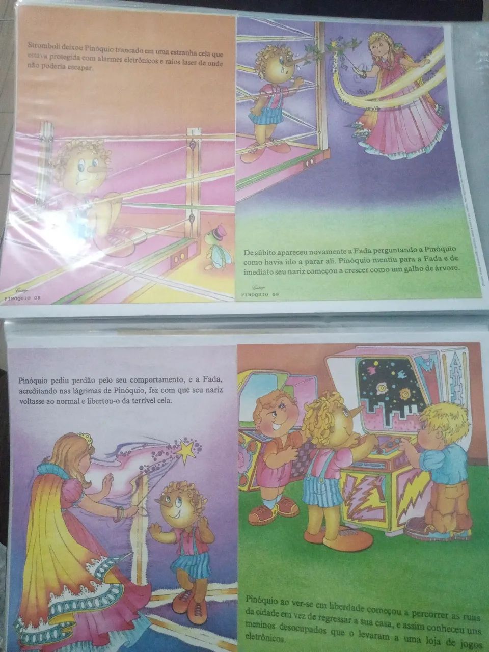 Papéis de Cartas História dePinóquio  - Foto 4