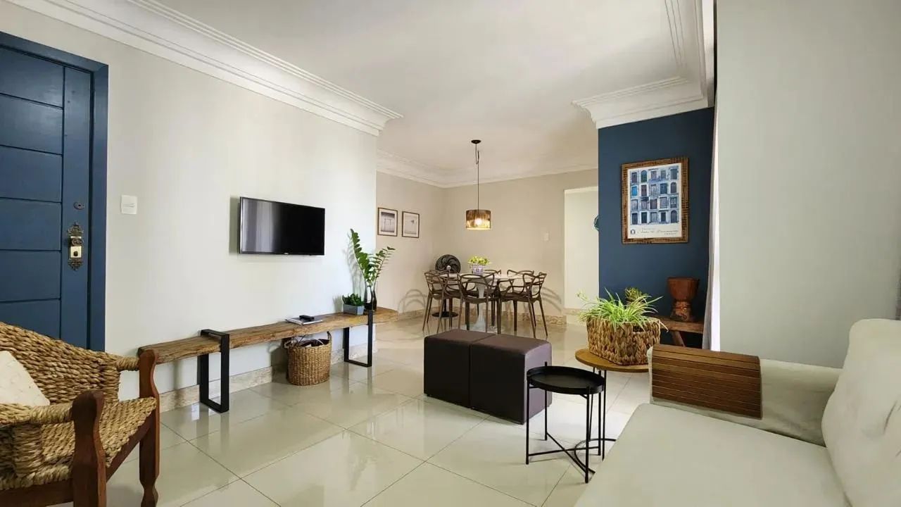EXCELENTE APARTAMENTO MOBILIADO NA BARRA 3/4 02 VAGAS GARAGEM PRÓXIMO SHOPPING BARRA  PRAI - Foto 4