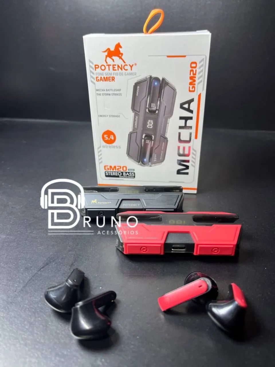 Fone de Ouvido Potency Mecha 