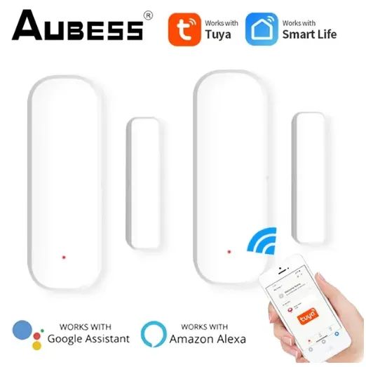 Sensor de portas Smart, compatível com Alexa - Foto 2