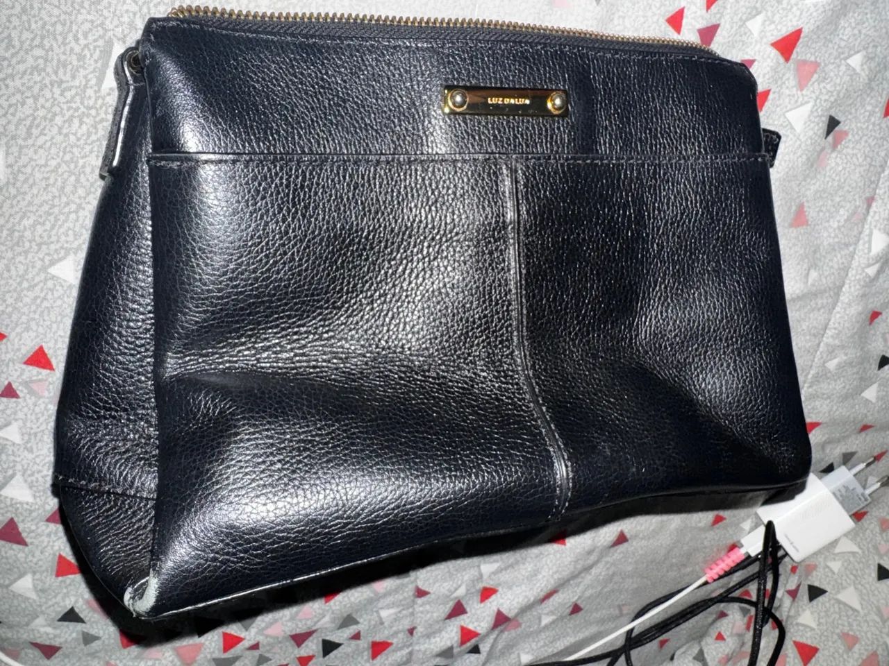 Bolsa Luz da Lua em couro