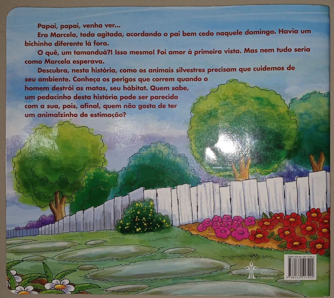 Livro infantil - Um Tamanduá no meu Jardim - Foto 2