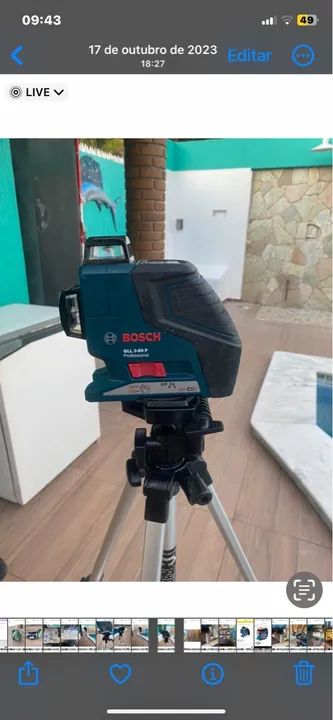 Nível Bosch zap *36  tel *10 - Foto 2