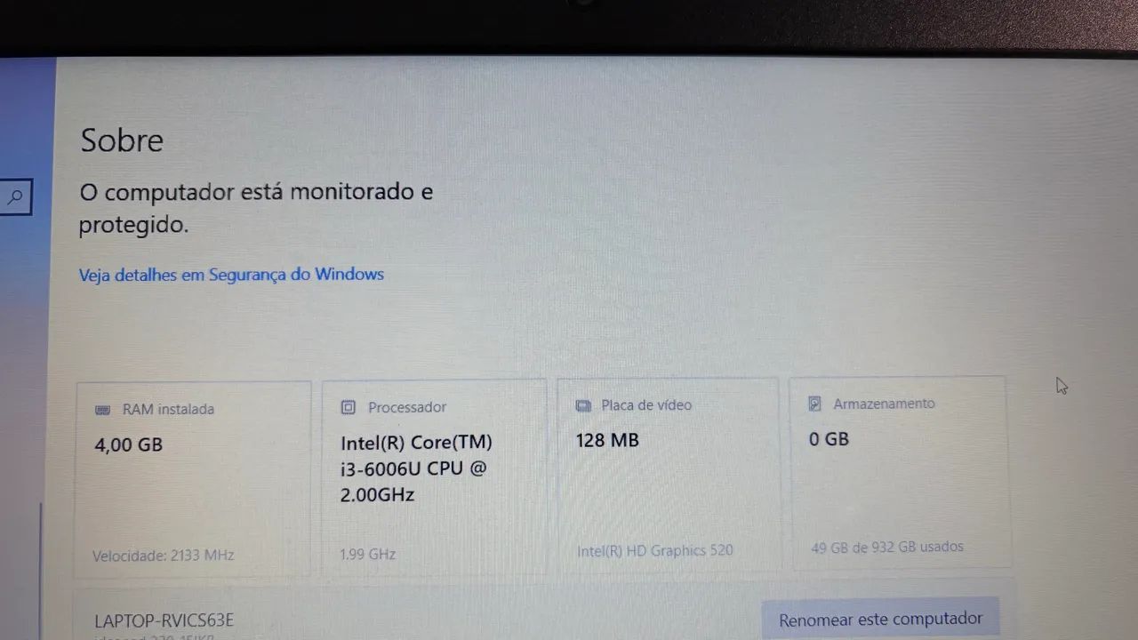 Notebook Lenovo ideapad320 - Foto 3