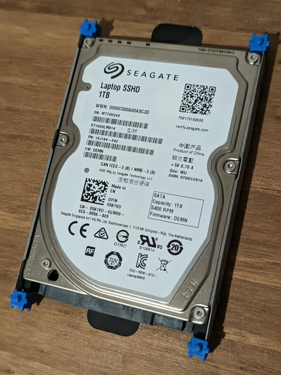 Seagate Laptop SSHD 1TB