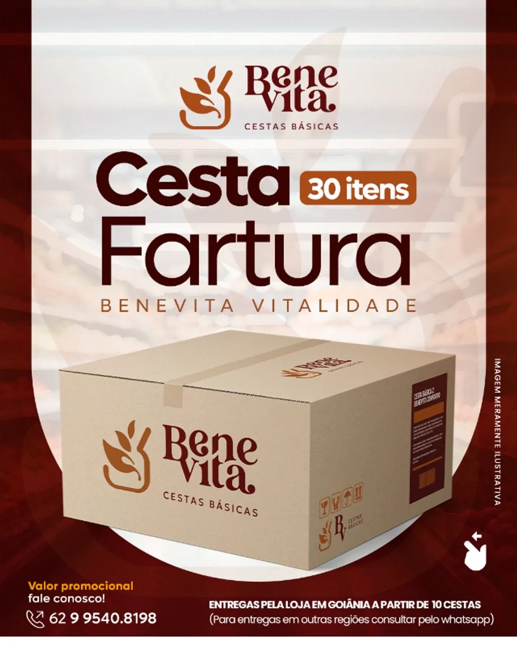 Cesta Básica Fartura - Benevita Vitalidade