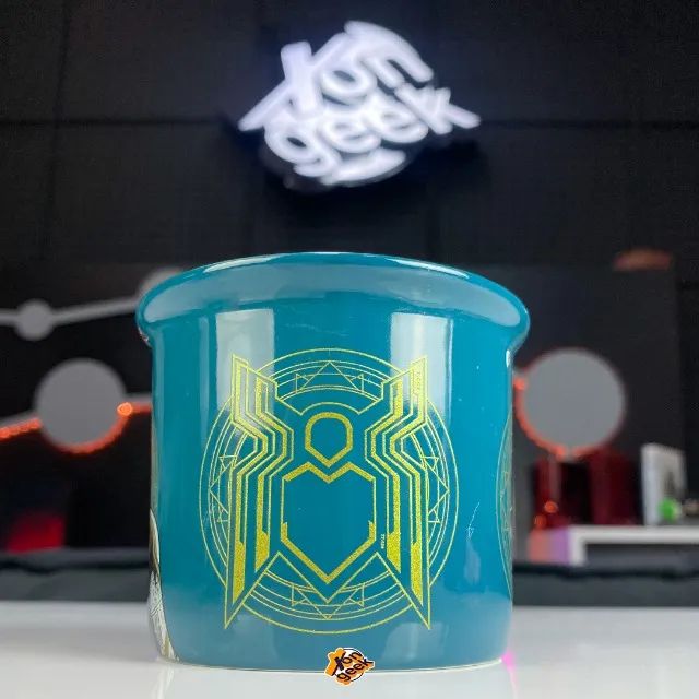Caneca Camp Spider Man No Way Home Azul - Clube Comix - Foto 5