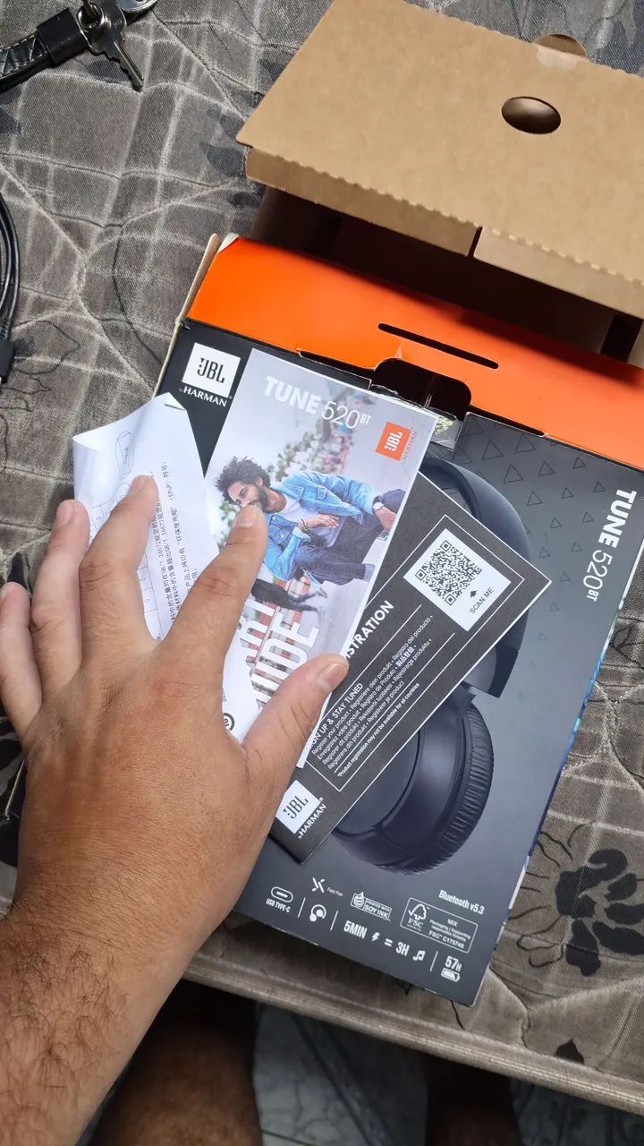 Fone JBL Tune 520bt - Foto 3