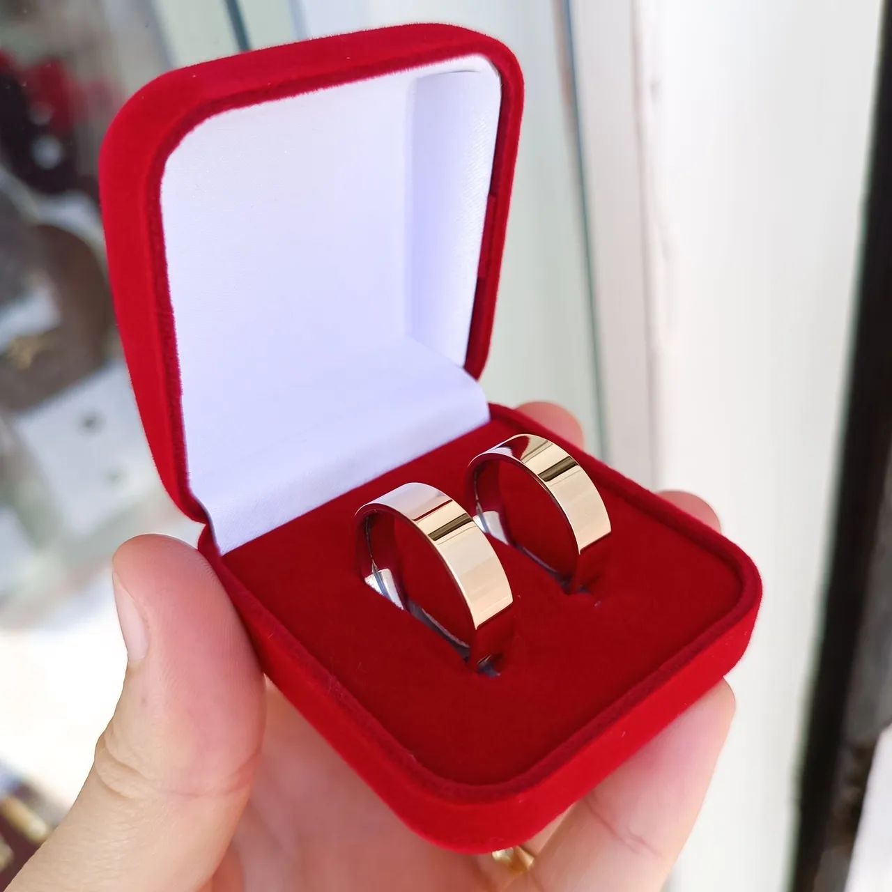 ALIANÇAS DE MOEDA ANTIGA - Foto 3