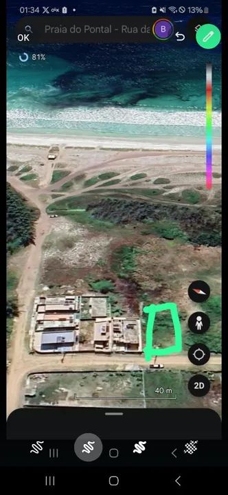 Fração de terreno com projeto aprovado e licença ambiental a  Praia do Pontal em Arraial   - Foto 3