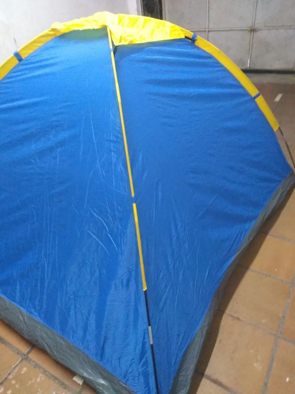 Barraca de camping pra casal com colchão 