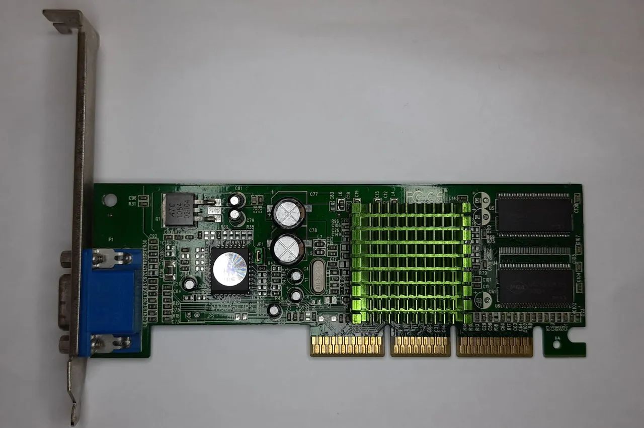 Placa de Vídeo AGP - Funcionando