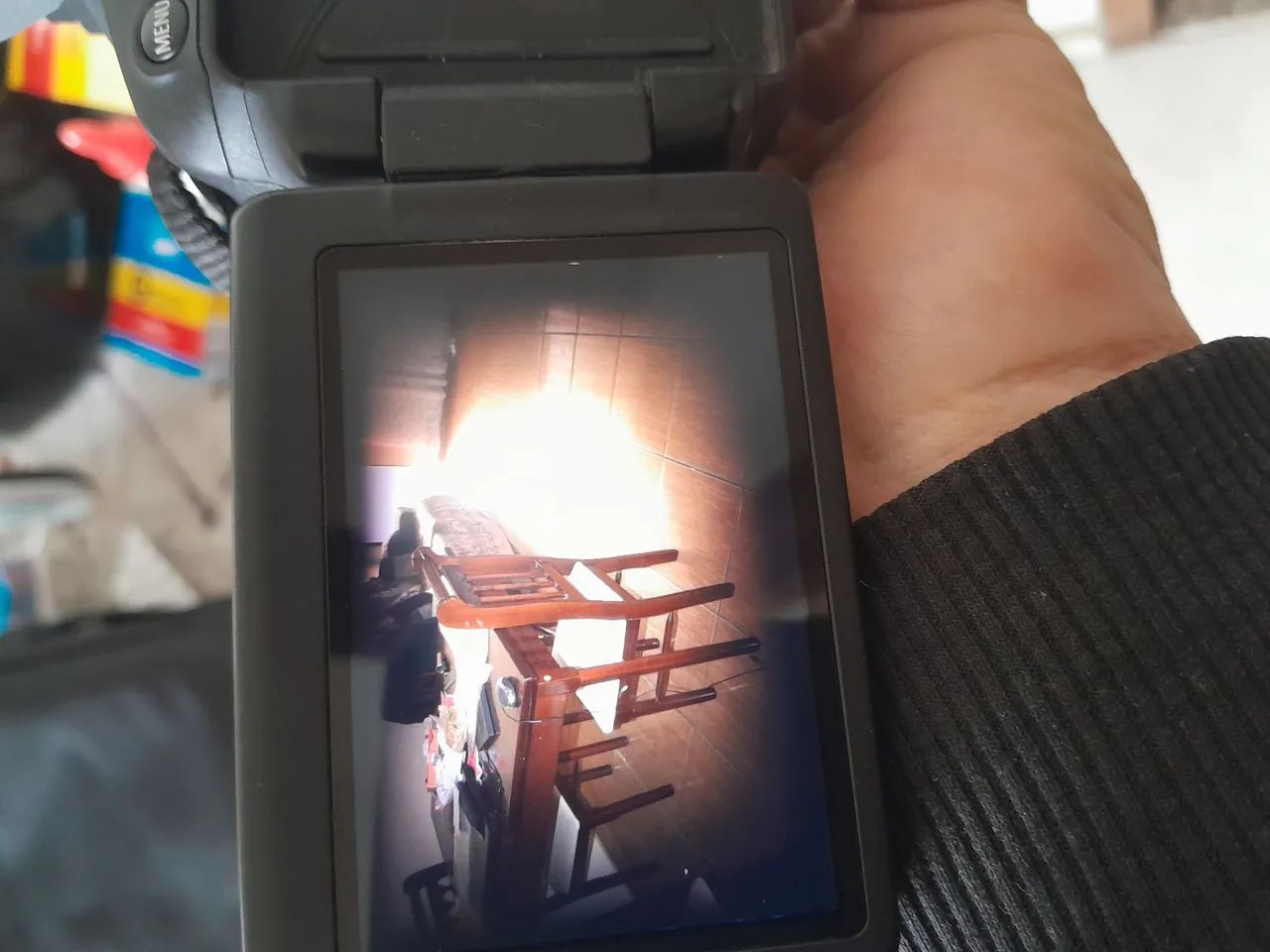 Câmera Canon EOS com lente 18-55mm - Foto 4