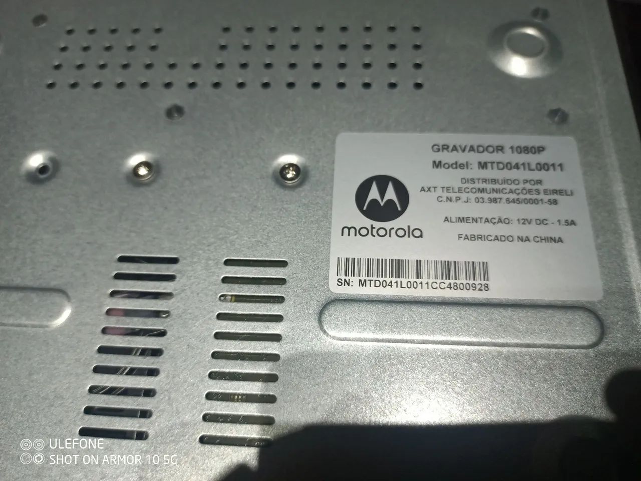 Gravador DVR com quatro câmeras Motorola vrKit de Câmeras de Segurança Motorola - Novo! - Foto 2