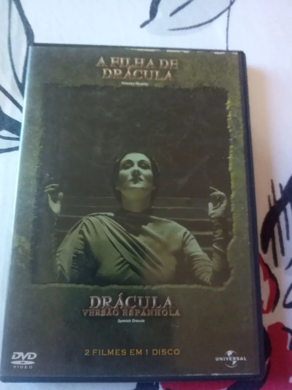 Dvd filha de drácula e drácula versão espanhola raríssimo monstros universal 