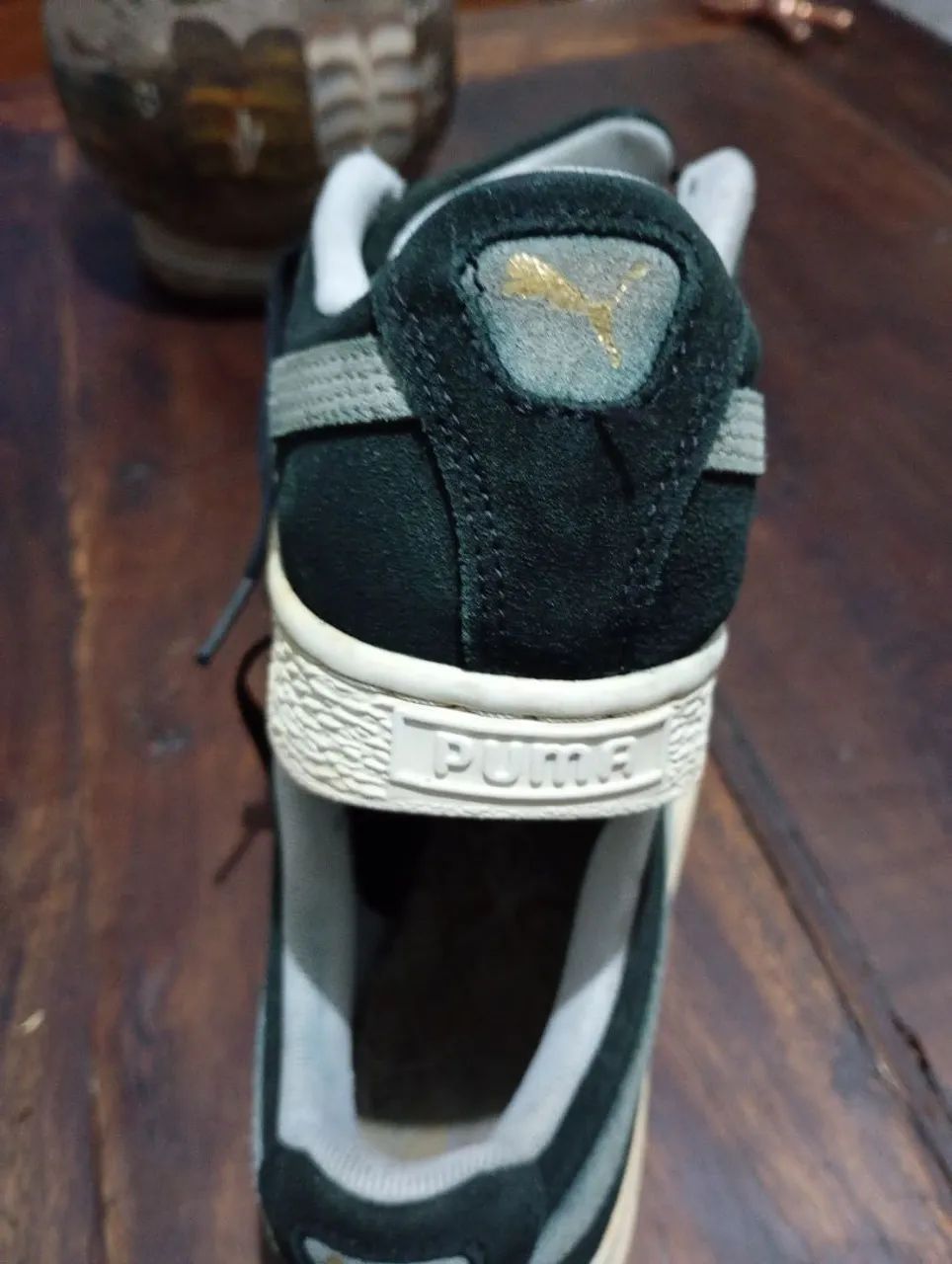 Tênis Puma Suede 35  preto  - Foto 2