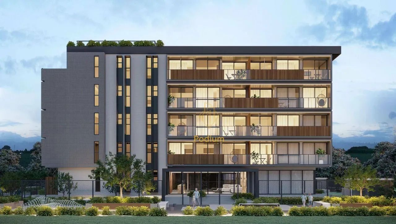 Apartamento térreo com área privativa em i frente mar da praia em Manaíra - AP1046 - Foto 2