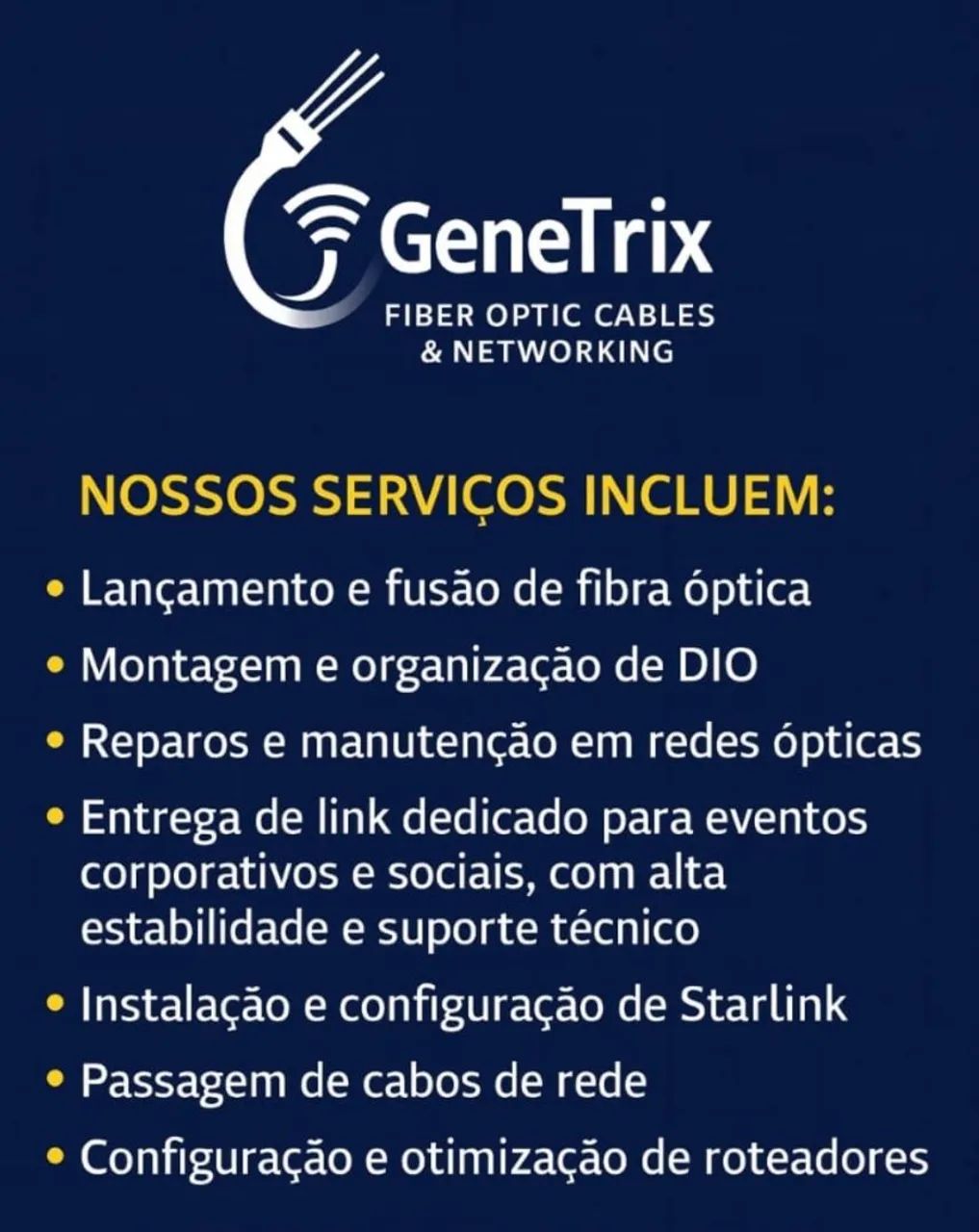 GENETRIX Soluções em Telecomunicações703