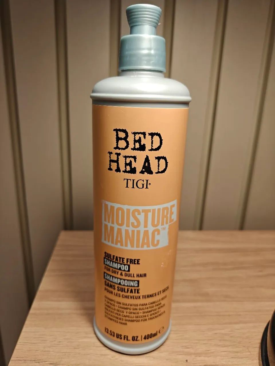 Shampoo moisture maniac Bed Head 400ml.