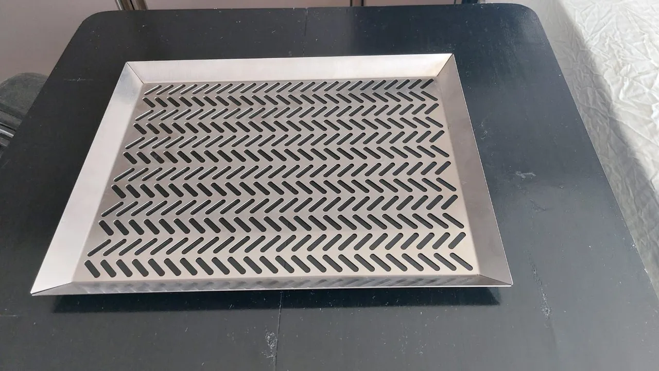 Grelha de Aço Inox para Churrasqueira