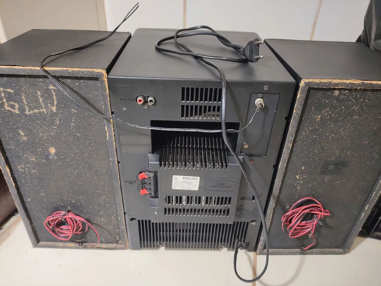 Som Philips Mini System - Usado64573375958785123