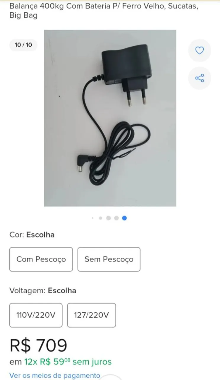 Balança Digital