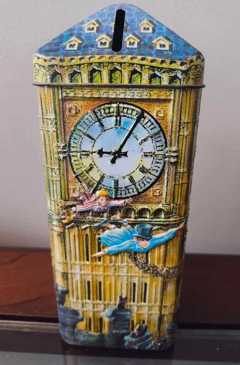 Cofre de lata Big Ben Peter Pan - Foto 3