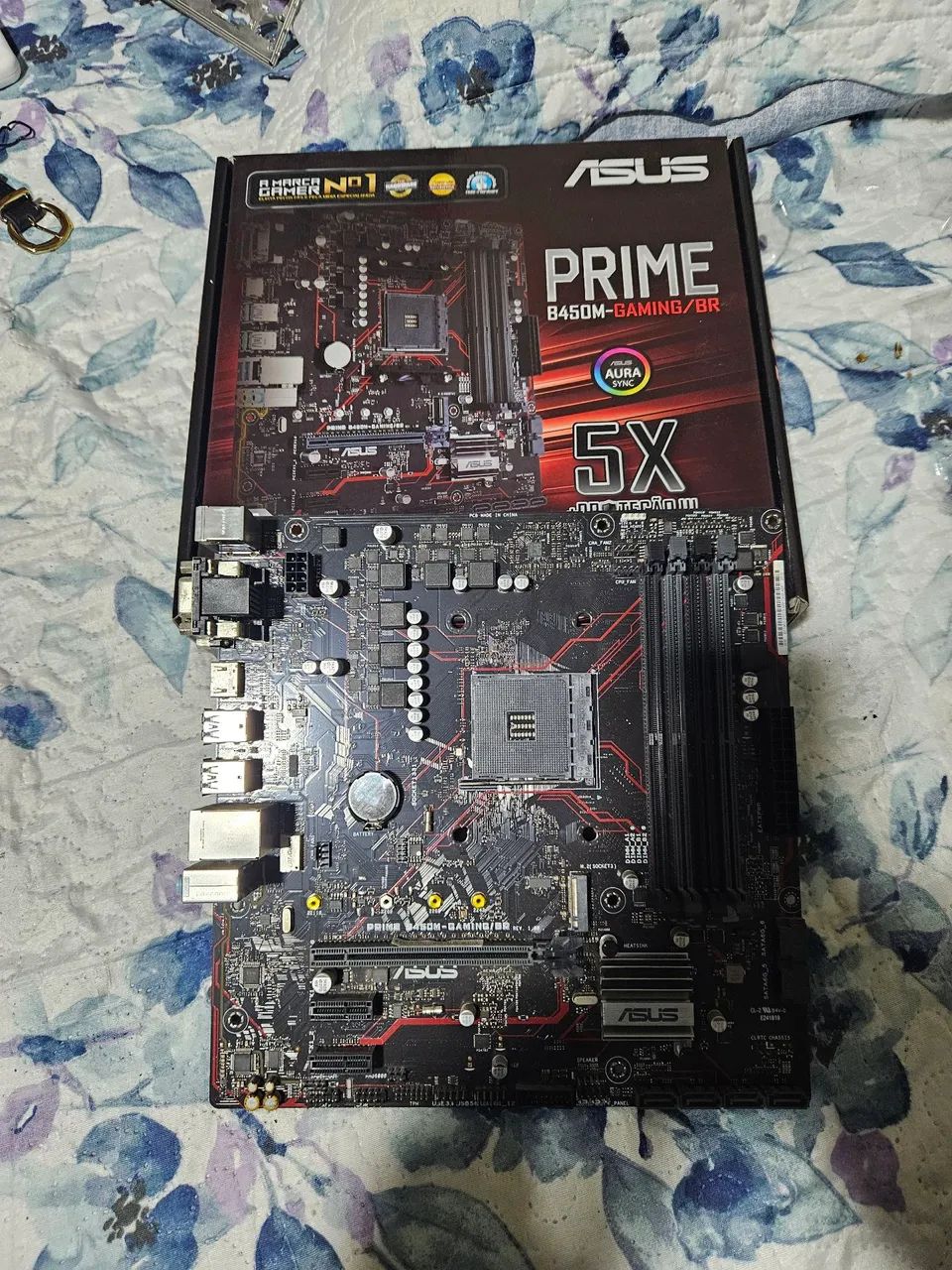 Placa Mãe ASUS PRIME B450M-GAMING/BR - Foto 3