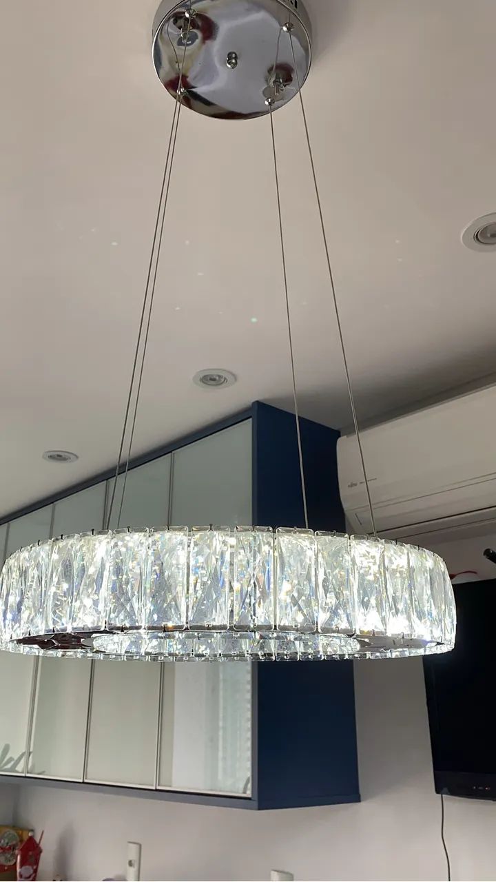 Pedente de cristal 