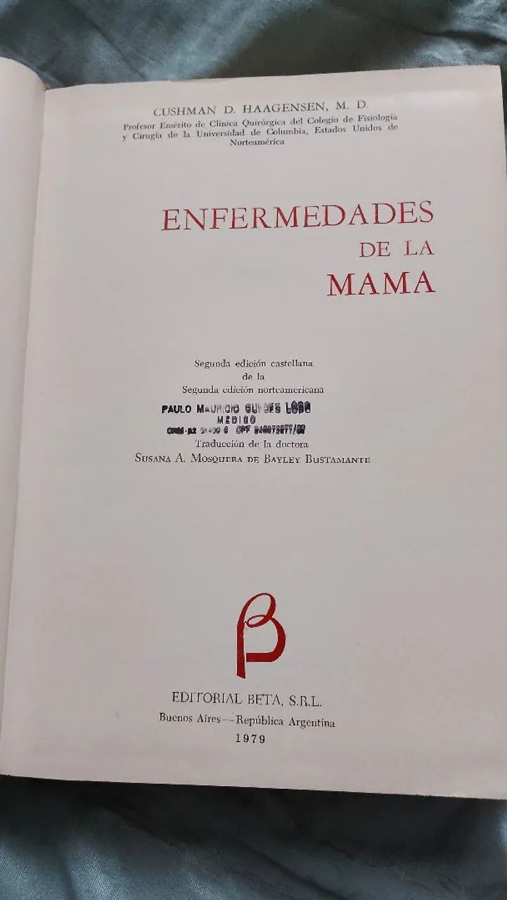 Livro de Medicina -Enfermedades de la mama - Foto 2