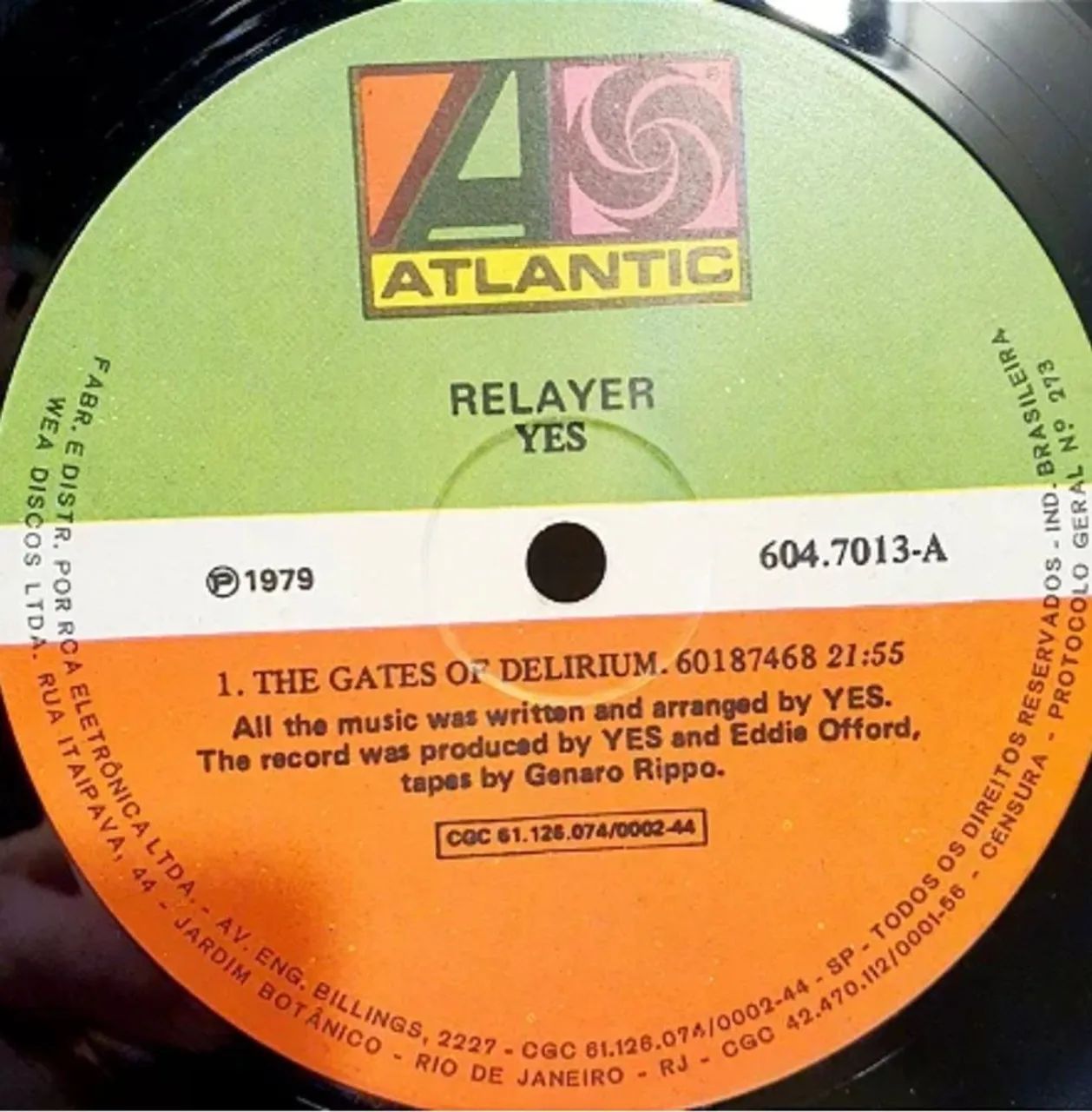 Disco de vinil Yes - Relayer - Foto 4