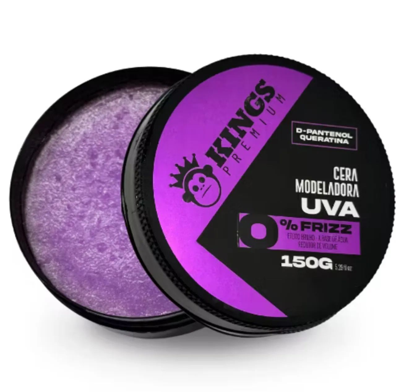 Pomada Cera Modeladora Kings Premium 150g - Foto 5