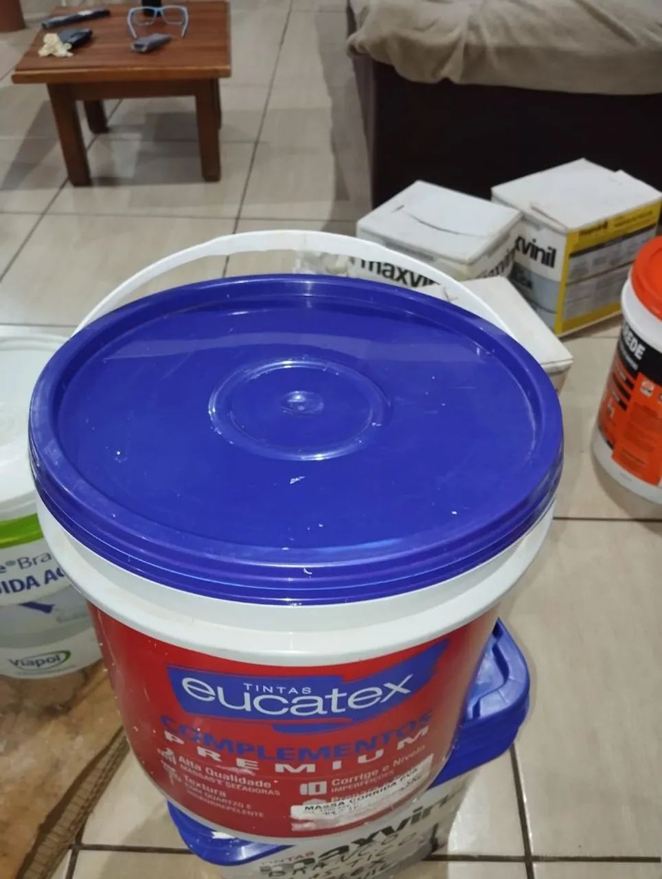 Massa Corrida PVA Eucatex 25kg - Foto 2