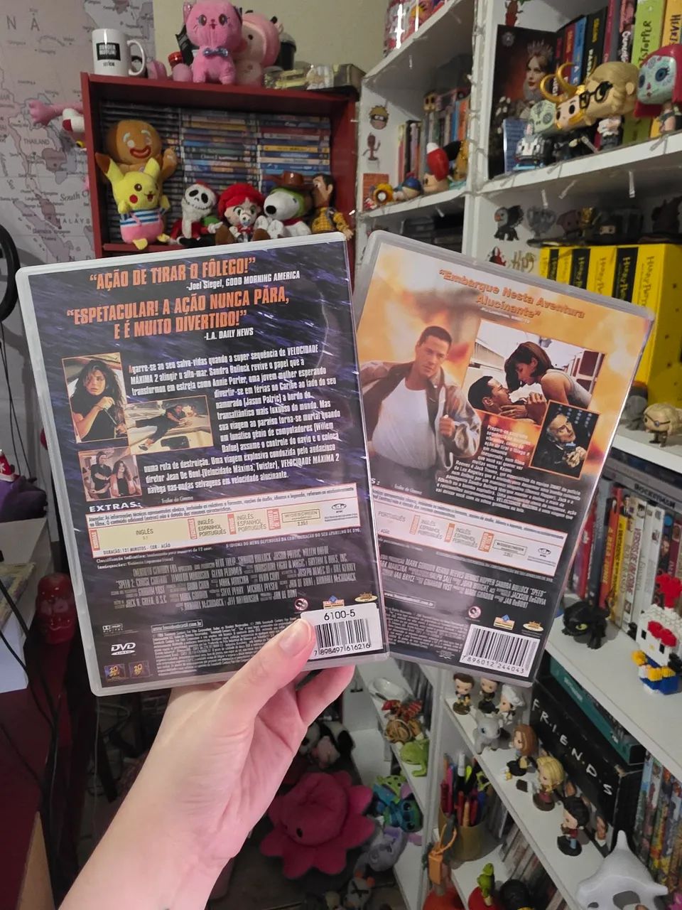 DVD Velocidade Máxima e Velocidade Máxima 2 - Foto 2